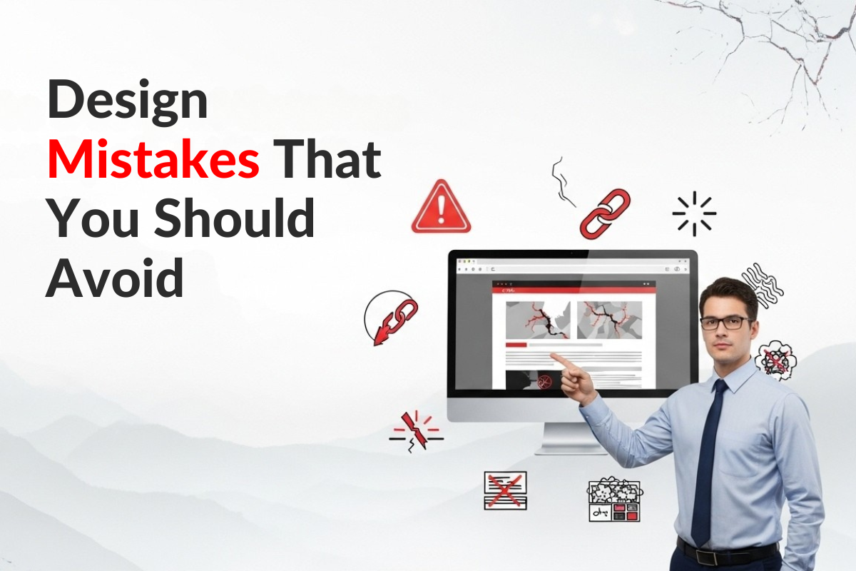 Website Design Mistakes That Can Spoil a Website